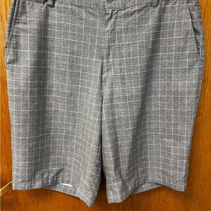 Nike Golf Gray Checkered Men's Shorts